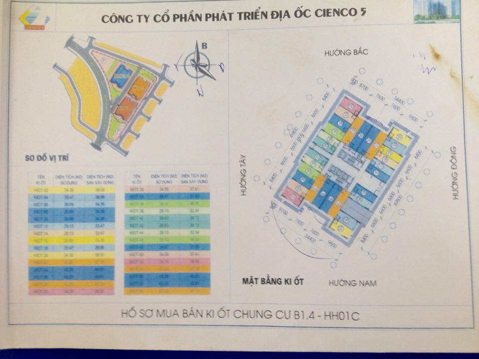 CẦN NHƯỢNG LẠI KIOT SỐ 36, 38 B1.4 HH01C THANH HÀ - MƯỜNG THANH CIENCO 5 GIÁ GỐC 23 TR/M2
