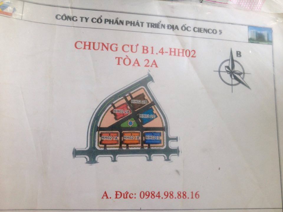 CẦN THANH KHOẢN BÁN NHANH KIOT SỐ 14 B1.4 HH02. 2A THANH HÀ - MƯỜNG THANH CIENCO 5 GIÁ GỐC 23 TR/M2