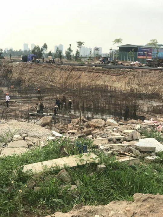 THÔNG BÁO : TIẾN ĐỘ 3 TÒA CHUNG CƯ B1.3 HH03 T3 THANH HÀ CIENCO 5 - MƯỜNG THANH  NGÀY 14/06/2017 XÂY 21 TẦNG