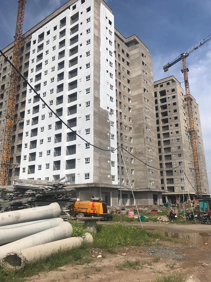 THÔNG BÁO : CẬP NHẬT TIẾN ĐỘ 3 TÒA CHUNG CƯ B1.4 HH01 A,B,C THANH HÀ - MƯỜNG THANH CIENCO 5 BẮT ĐẦU SƠN LÓT NGÀY 28/06/2017