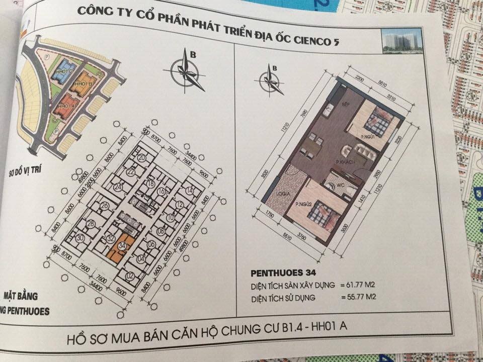 THIẾT KẾ CHI TIẾT CĂN HỘ PENTHOUSE HH01 A, B, C THANH HÀ - MƯỜNG THANH CIENCO 5
