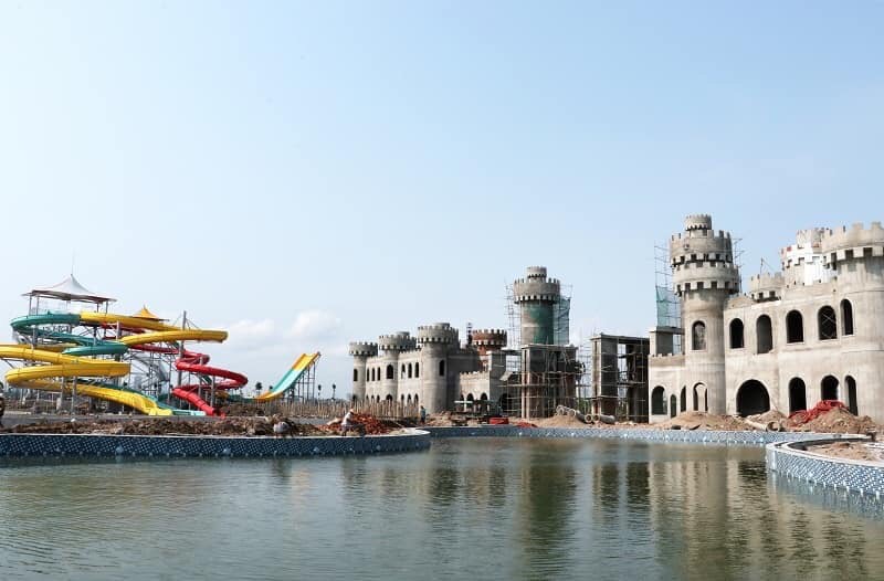 Công viên nước Thanh Hà chuẩn bị khai trương 6/2019 